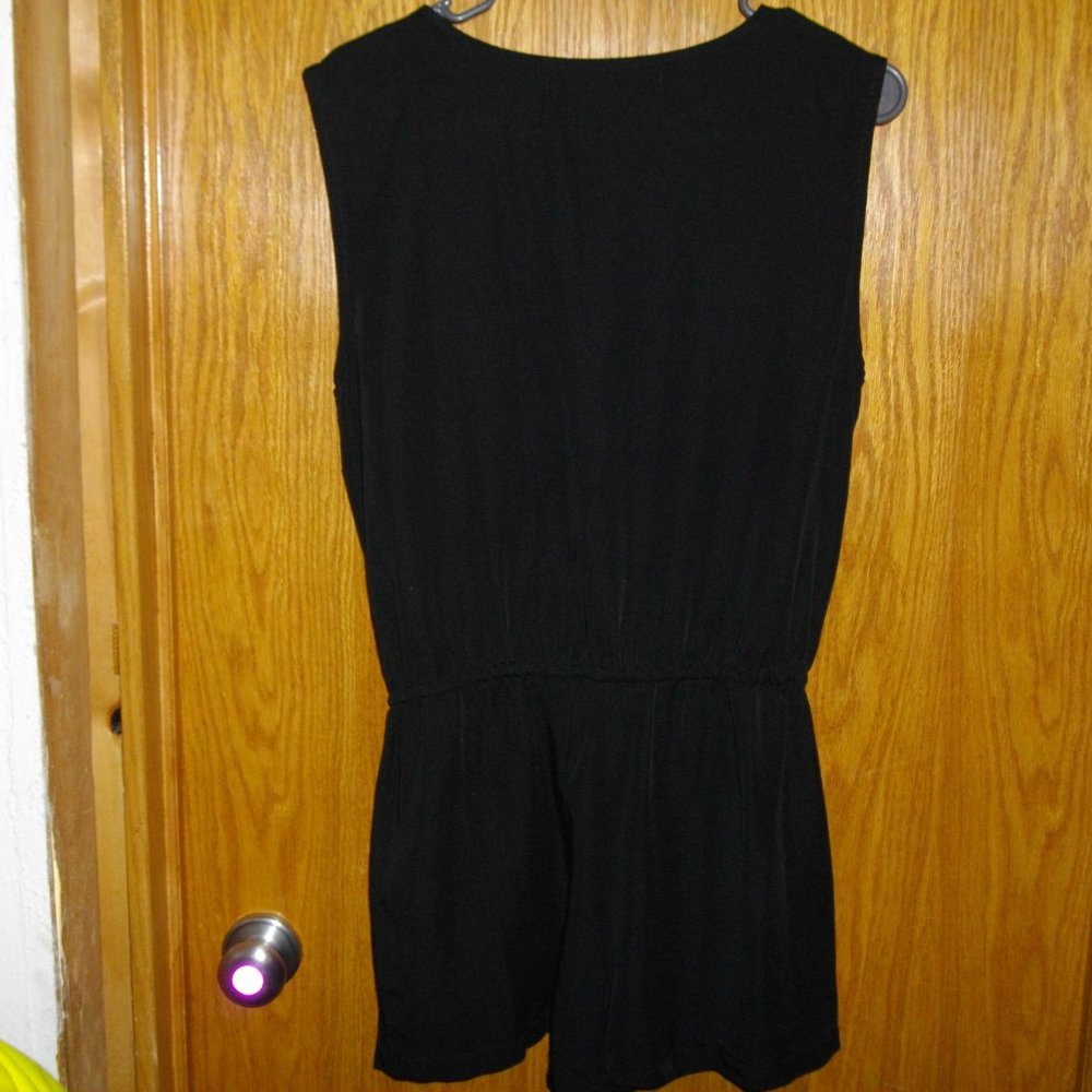 Max Studio Black Romper Large - image 5